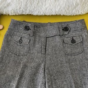 Ann Taylor grey wide legs pants. Size 4